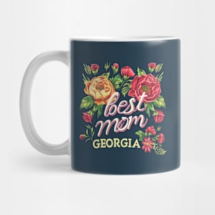 Best Mom From GEORGIA, mothers day USA, presents gifts Mug